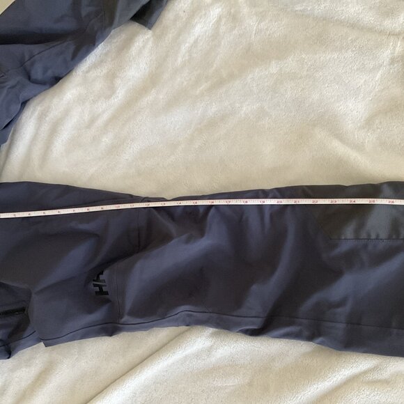 Helly Hansen Tech Ski Snowboard Pants Black Men's Small Navy Gray - Picture 15 of 16